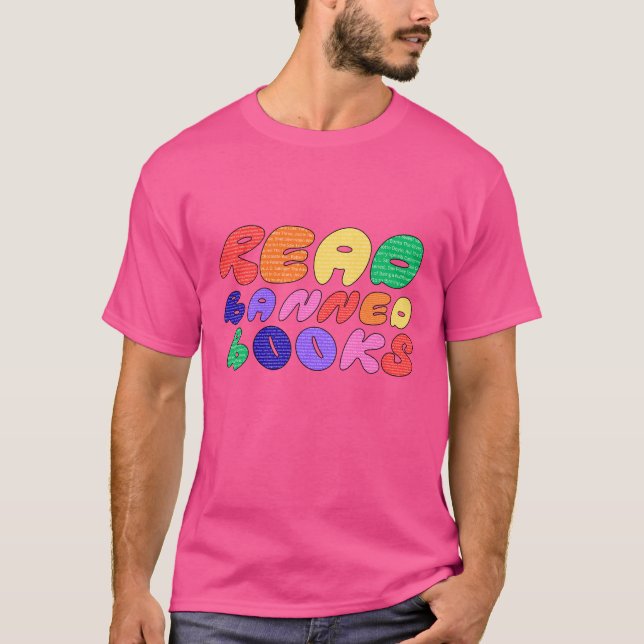 Read Banned Books T-Shirt (Front)
