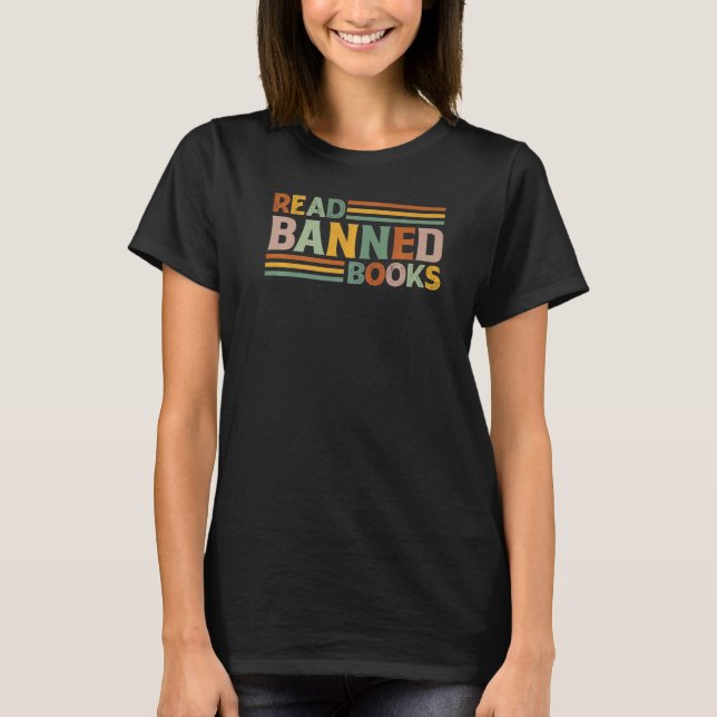 Read Banned Books   T-Shirt (Front)