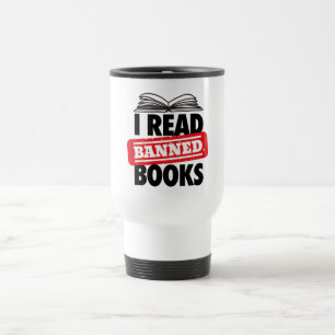 Read Banned Books Travel Mug