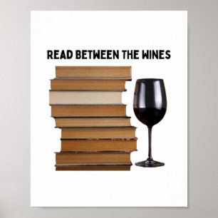 Read Between the Wines Wall Art