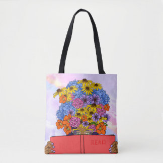Read! Bloom Your Mind Tote Bag
