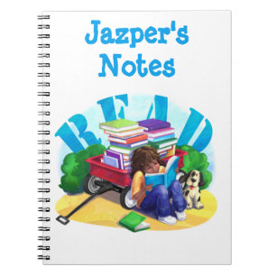 READ Book Wagon Personalised Notebook