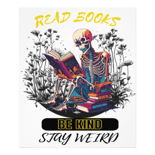 Read Books Be Kind Stay Weird Photo Print