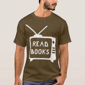 Read Books Book Lover Reading Vintage Design T-Shirt
