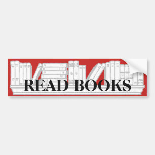 Read Books Bumper Sticker