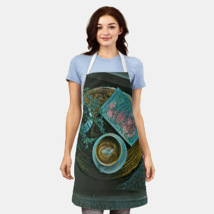 Read Books, Drink Coffee Apron