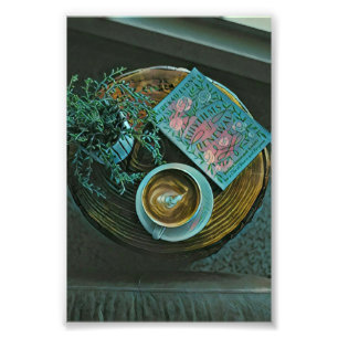 Read Books, Drink Coffee Photo Print