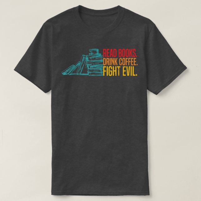 Read Books T-Shirt (Design Front)