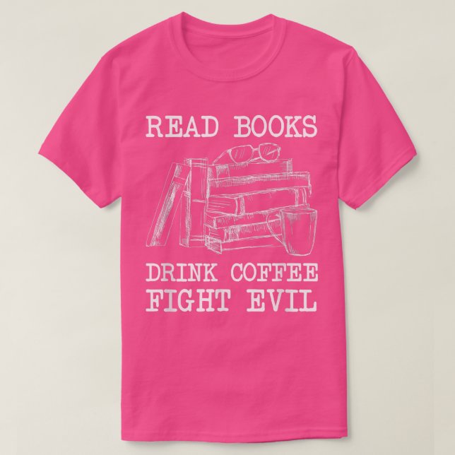 Read Books T-Shirt (Design Front)