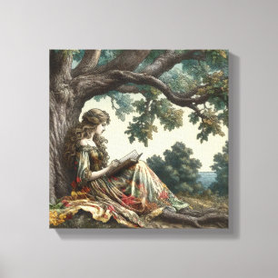 Read Canvas Print