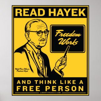 Read Hayek Poster