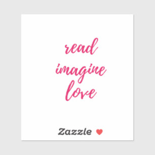 Read Imagine Love Stickers