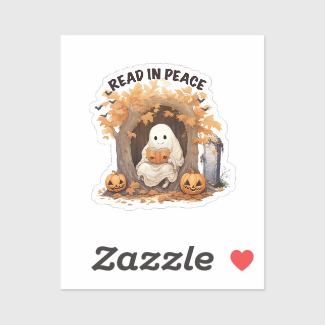 Read in Peace Boo Ghost (Sheet)