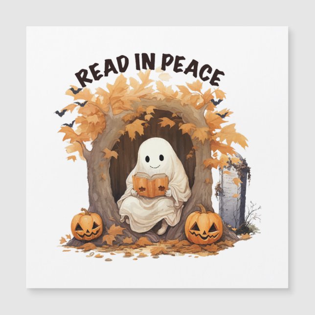 Read in Peace Boo Ghost (Front)