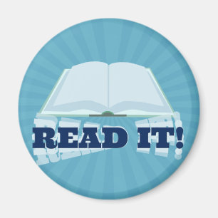 Read It Go Promote Your Book Here Magnet