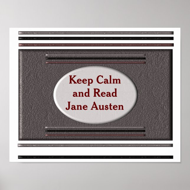 Read Jane Austen - poster (Front)