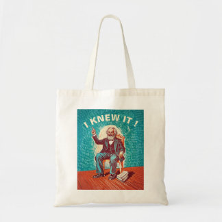 read Karl Marx Saint Fun Design Tote Bag