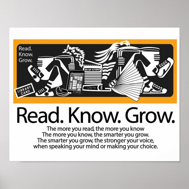 READ. KNOW. GROW. POSTER (Front)