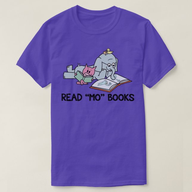 Read Mo Books Read More Books T-Shirt (Design Front)