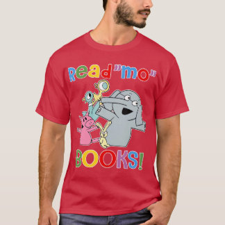 read mo books teacher library club piggie elephant T-Shirt