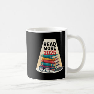 Read More 2025 Book Lover Reading Challenge Girls Coffee Mug