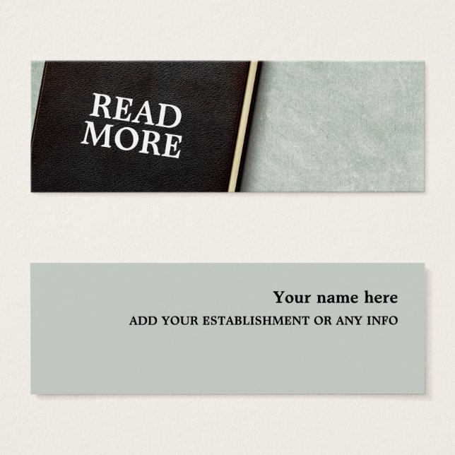 Read More Bookmark (Front & Back)