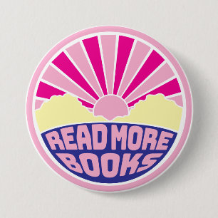Read More Books 7.5 Cm Round Badge