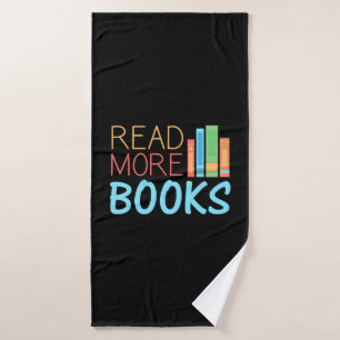 Read More Books Bath Towel