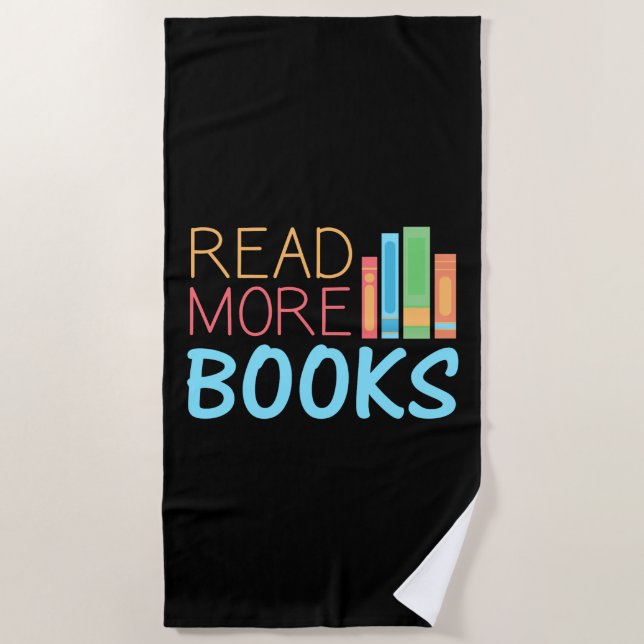 Read More Books Beach Towel (Front)