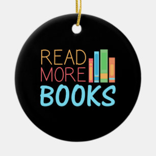 Read More Books Ceramic Tree Decoration