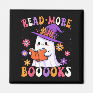 Read More Books Ghost Reading Book Funny Teacher H Magnet