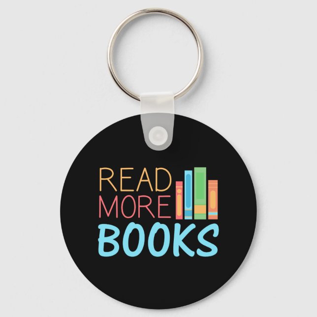 Read More Books Key Ring (Front)