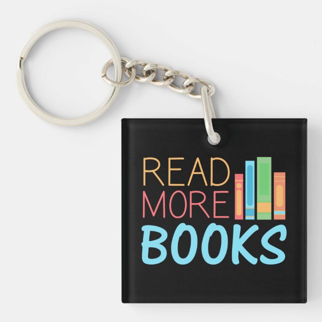 Read More Books Key Ring (Front)