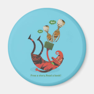 Read more books magnet