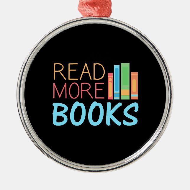Read More Books Metal Tree Decoration (Front)
