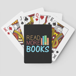 Read More Books Playing Cards