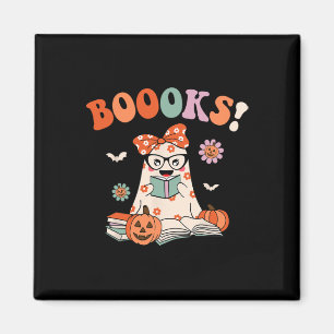Read More Books Spooky Teacher Cute Halloween Wome Magnet