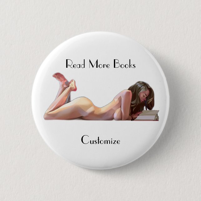 Read More Books Thunder_Cove 6 Cm Round Badge (Front)