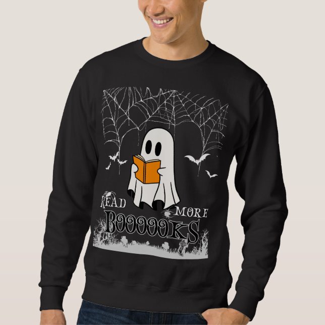 Read more booooks.b sweatshirt (Front)