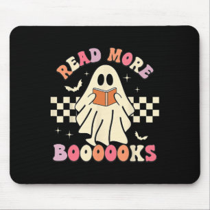 Read More Boooooks Cute Ghost Read More Boooooks H Mouse Mat