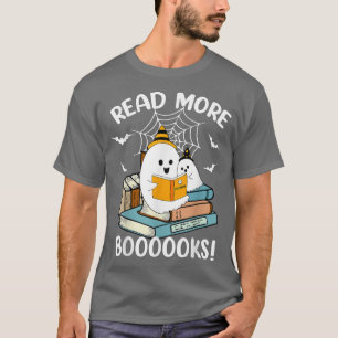 Read More Boooooks Cute Ghost Read More Boooooks H T-Shirt