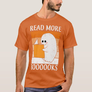 Read more boooooks Cute Ghost Read more boooooks H T-Shirt