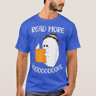 Read more boooooks Cute Ghost Read more boooooks H T-Shirt