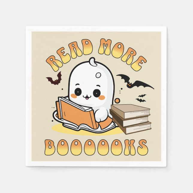 Read more boooooks napkin (Front)