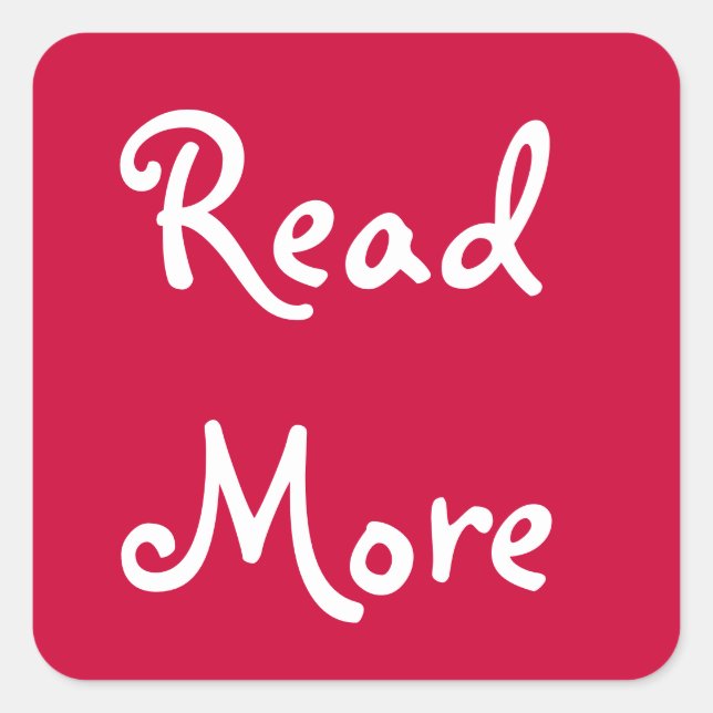 Read More Stickers (Front)