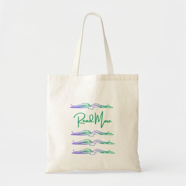 Read More while Shopping  Tote Bag (Front)