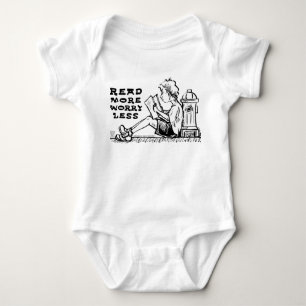Read More Worry Less Boy Baby Bodysuit