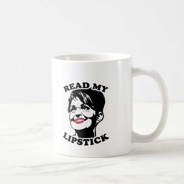 Read my lipstick coffee mug (Right)