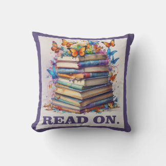 Read On Throw Pillow
