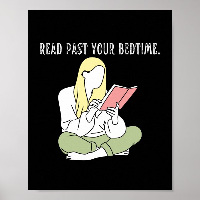 Read Past Your Bedtime Poster (Front)